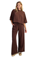 Mocha Sweat Set