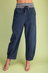 Denim Balloon Pants