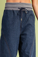 Denim Balloon Pants