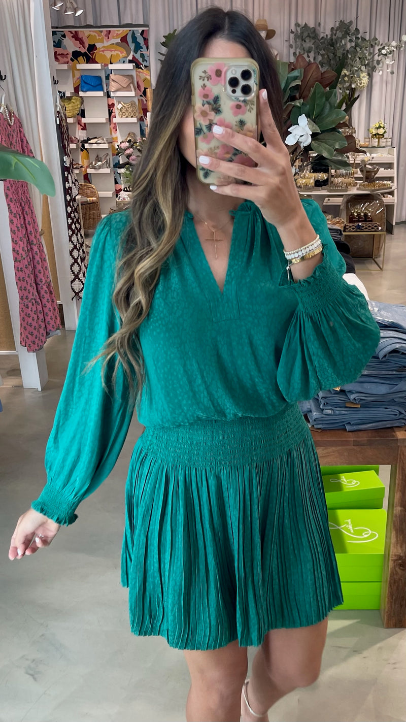 Tossa Green Mini Dress