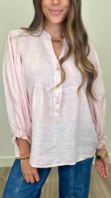 Lorenza Linen Top