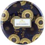 Moso Bamboo 3 Wick Tin Candle - PRINZZESA BOUTIQUE