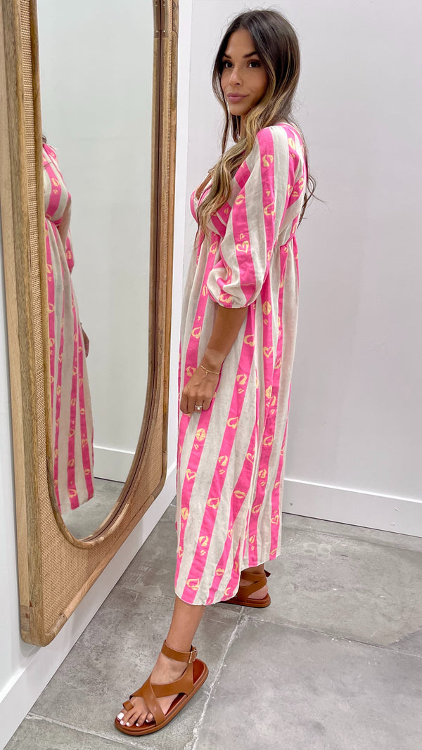 Ibiza Lips and Heart Resort Dress