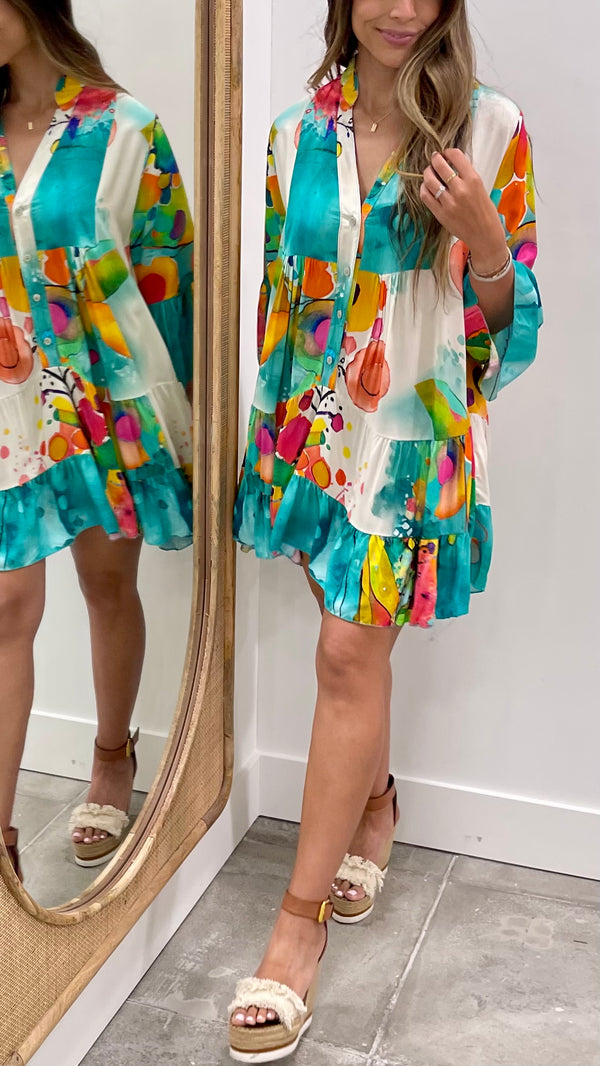 Saveria Italian Dress