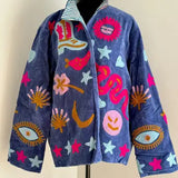 Blue Moon Rodeo Reversible Velvet Jacket For Women