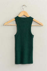 Caylee Dark Green Top