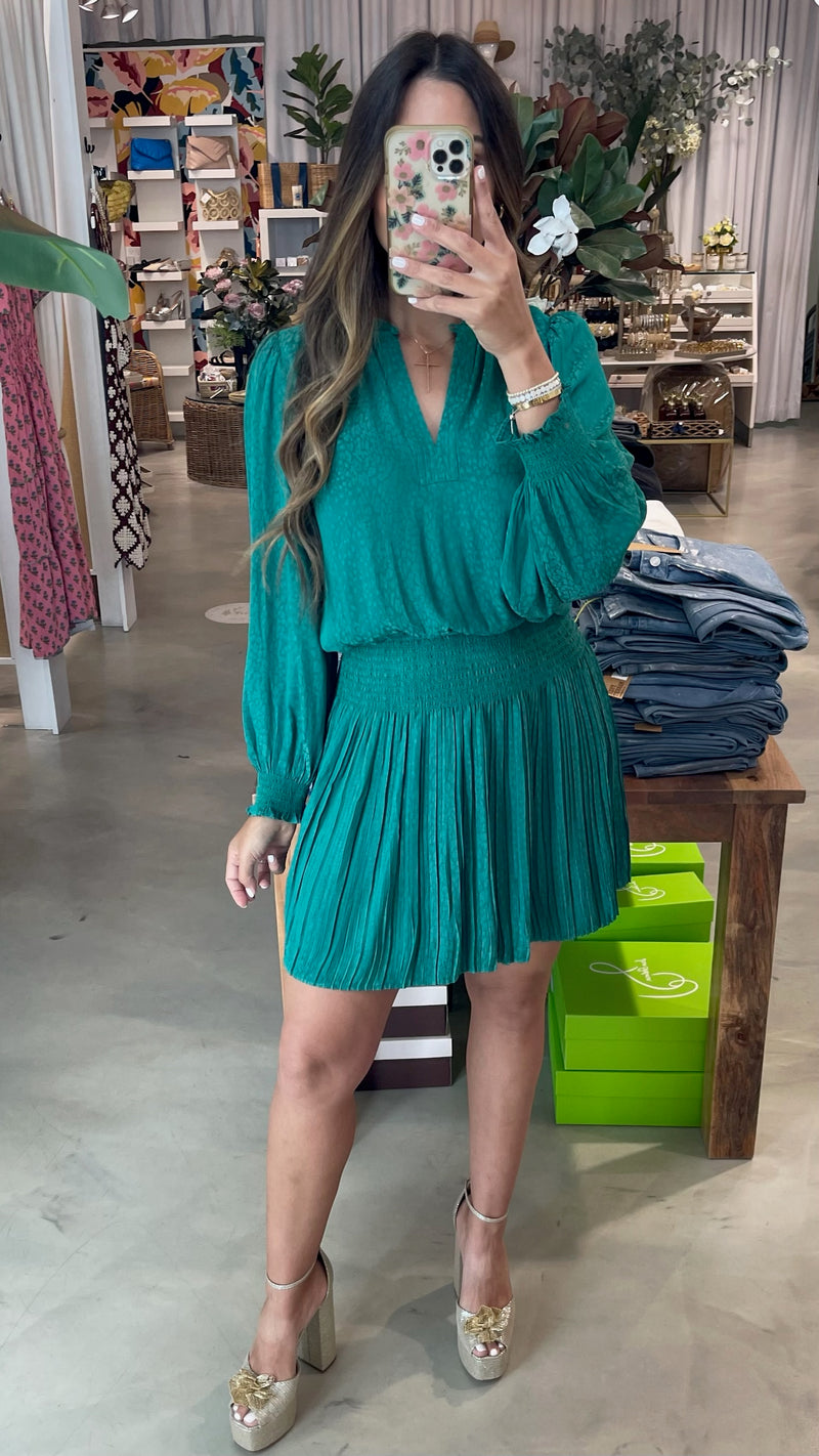 Tossa Green Mini Dress