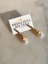 Carlotta Pearl Earrings - PRINZZESA BOUTIQUE