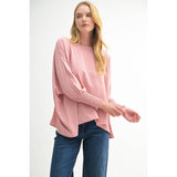 BOAT NECK OVERSIZE TOP