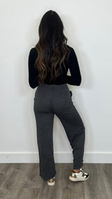 Kinley Black Pants - PRINZZESA BOUTIQUE