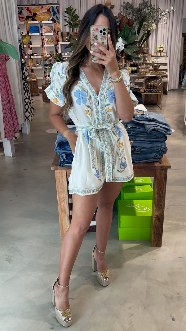 Serenity Garden Romper