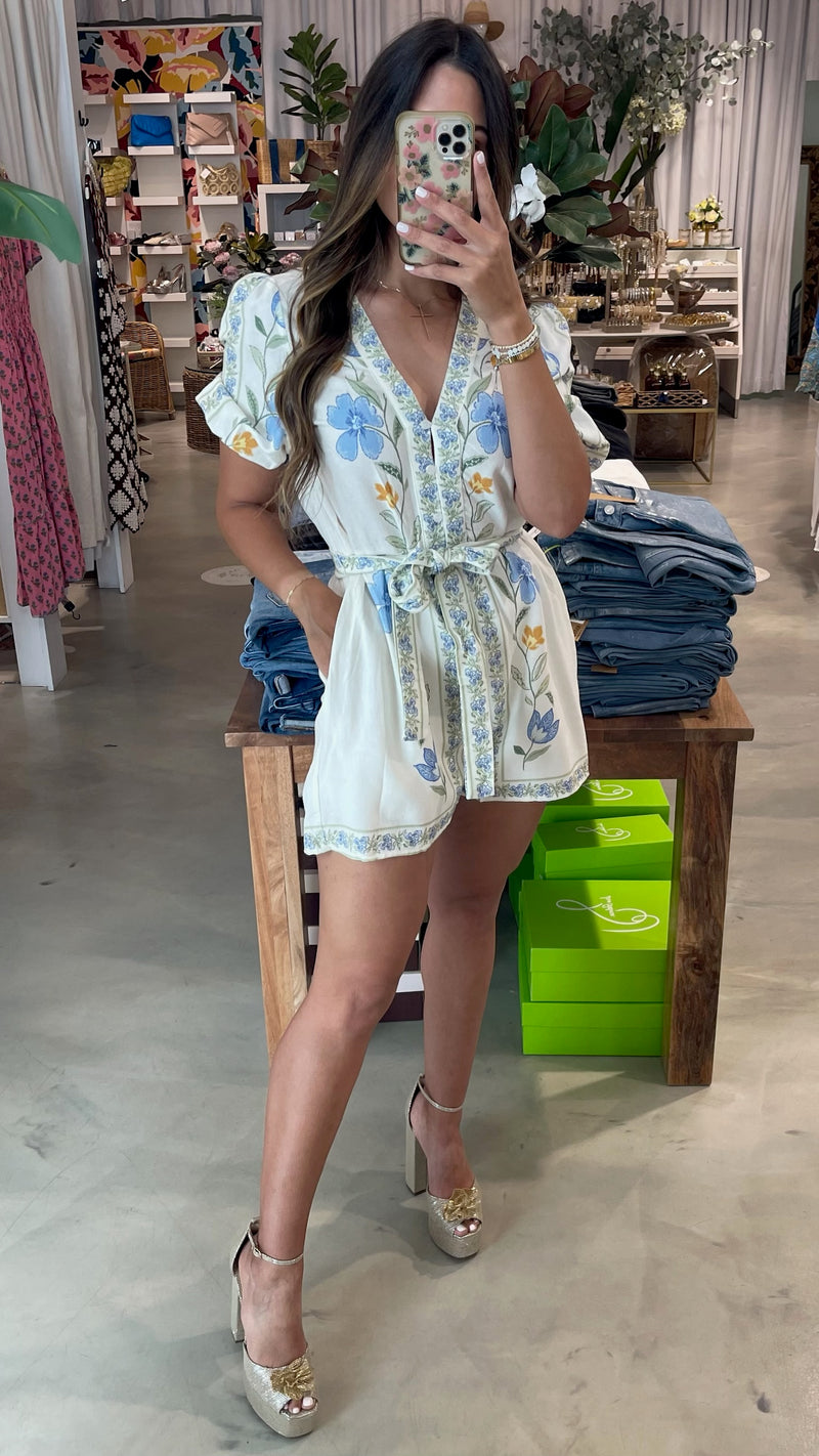 Serenity Garden Romper