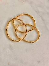 Mia Gold Beaded Bracelet - PRINZZESA BOUTIQUE