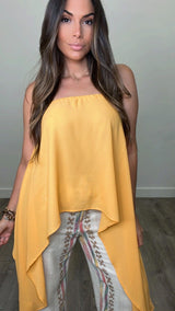 Angel Mustard Top - PRINZZESA BOUTIQUE