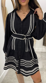 Andora Black Mini Dress