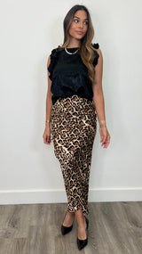 Carina Black Top - PRINZZESA BOUTIQUE
