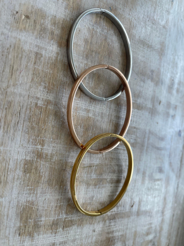 Adela's Rose Gold Bangle - PRINZZESA BOUTIQUE