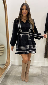 Andora Black Mini Dress