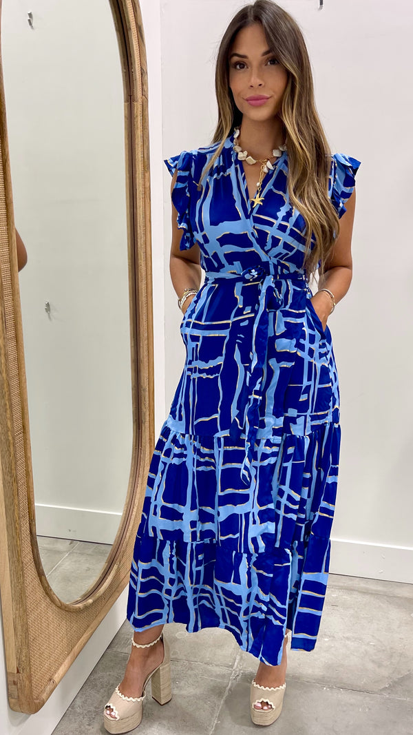 Luchetti Ocean Blue Dress