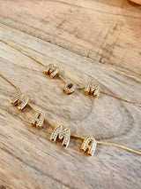 Mom Bubble Charm Necklace