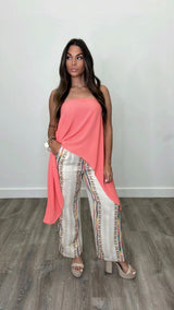 Angel Coral Top - PRINZZESA BOUTIQUE