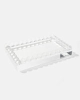 Medium Bubble Lucite Tray