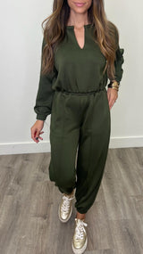 Alice Olive Joggers - PRINZZESA BOUTIQUE
