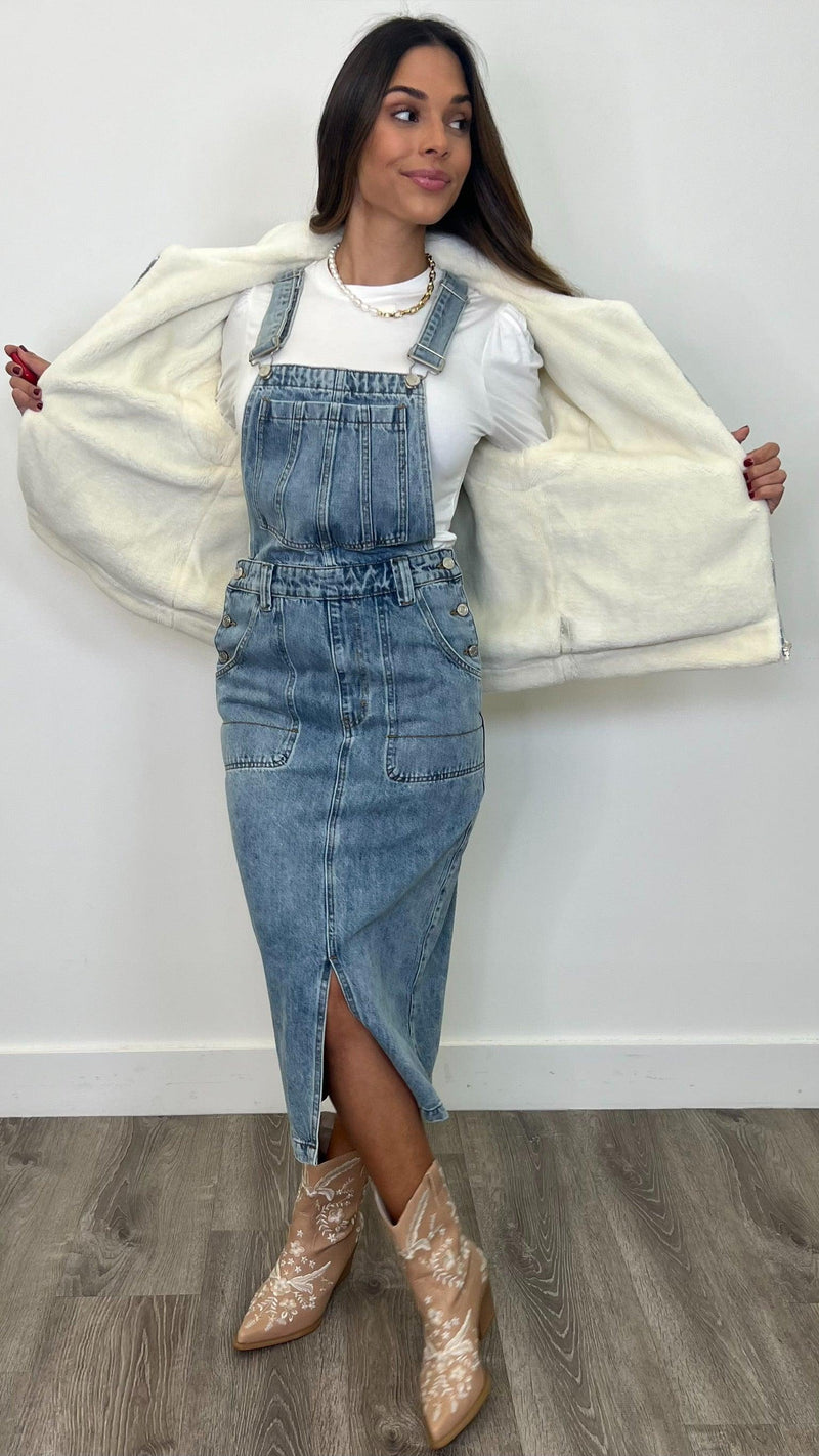 Bailey Denim Overalls - PRINZZESA BOUTIQUE