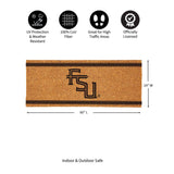 Florida State University Extra Large One Color Coir Mat, 60"