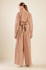 Sydney striped woven pant