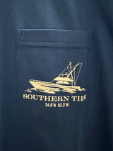 SS Fishing Boat Coordinates T-shirt