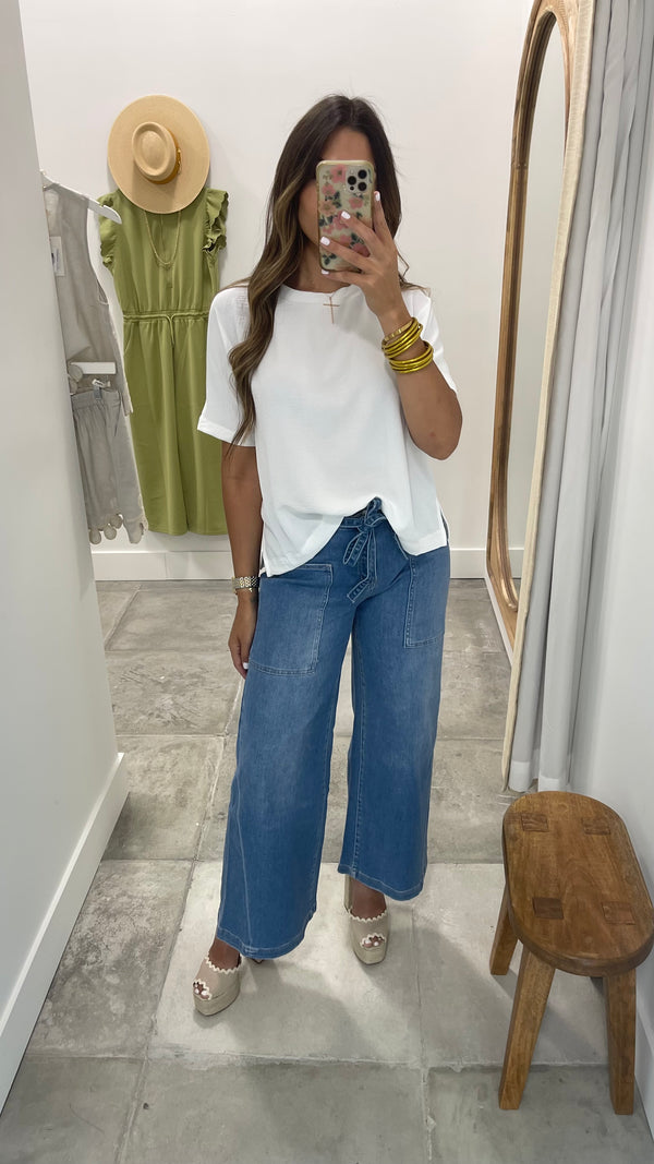 Lola OFF White Blouse