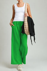 Double Lined Scoop Neck Camisole White
