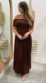 Carolyn Chocolate Dress