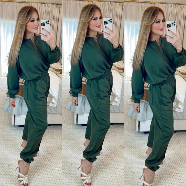 Tara Olive Top - PRINZZESA BOUTIQUE