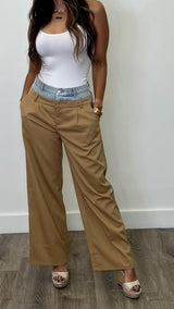 Leonora Taupe Pants
