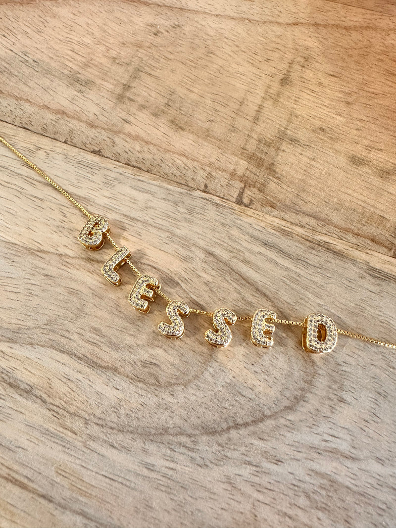 Blessed Bubble Charm Necklace