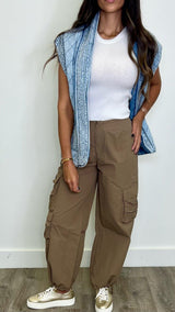 Mary Denim Vest - PRINZZESA BOUTIQUE