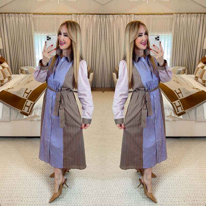 Milano Striped Dress