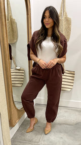 Alder Chocolate Jogger
