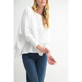BOAT NECK OVERSIZE TOP