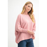 BOAT NECK OVERSIZE TOP