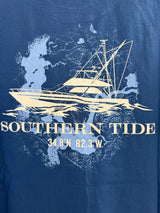 SS Fishing Boat Coordinates T-shirt