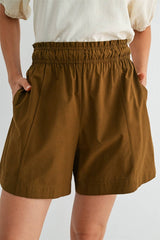 ELASTIC WIAST SHORTS