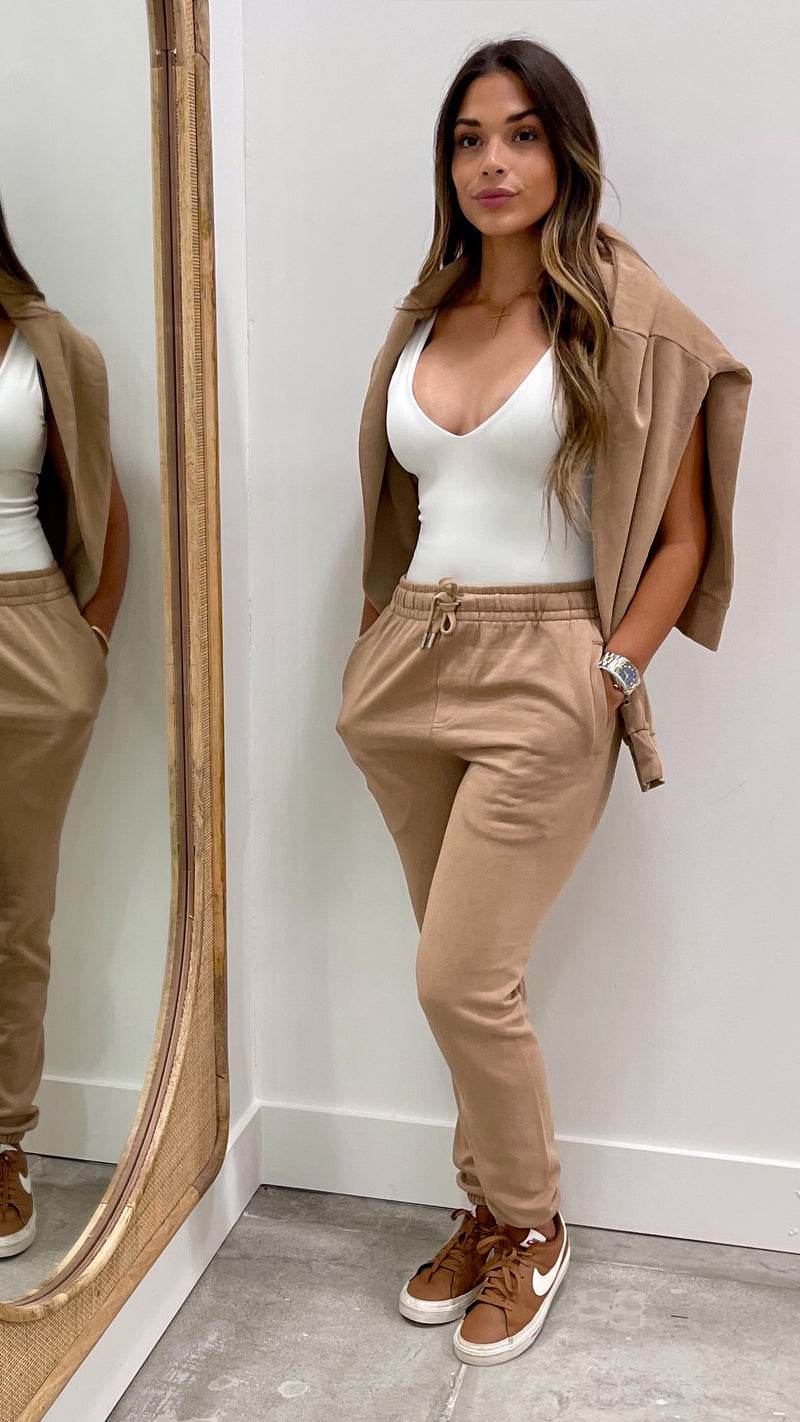 CasaMiami Premium Joggers Burro