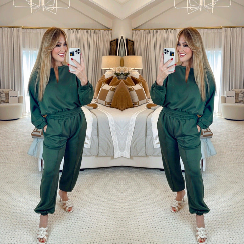 Tara Olive Top - PRINZZESA BOUTIQUE