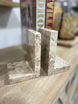 Marble Bookends the Pair