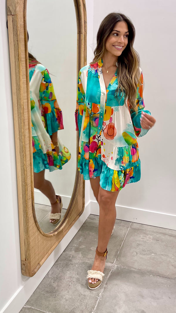 Saveria Italian Dress