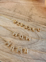 Mom Bubble Charm Necklace