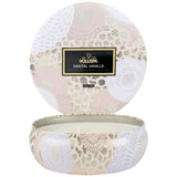 Santal Vanille 3 Wick Tin Candle